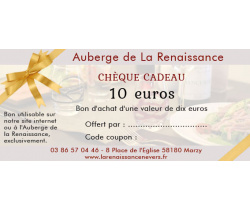 Chèque Cadeau 10 €