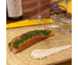 Saumon gravlax pour le 24/12