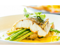 Filet de Sandre sauce bonne femme